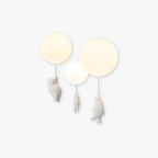 Lampada da soffitto / sospensione a forma di orso con palloncino