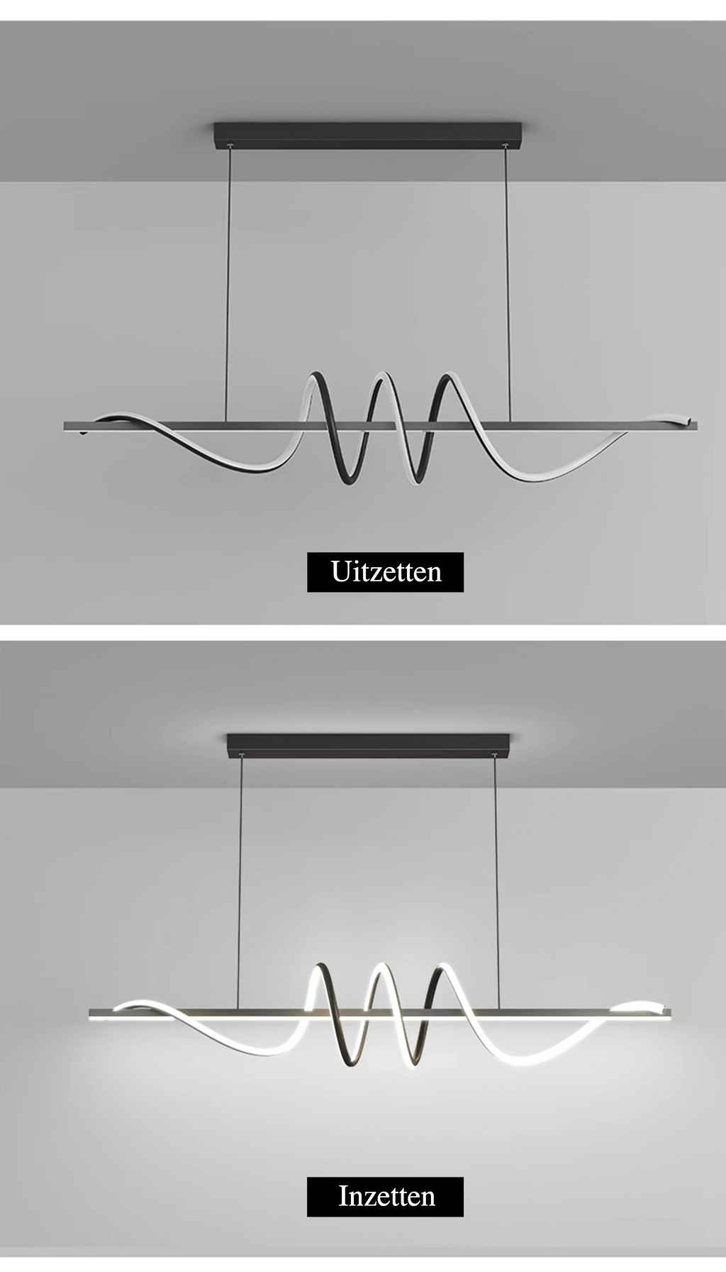 Lampada a sospensione LED dimmerabile moderna