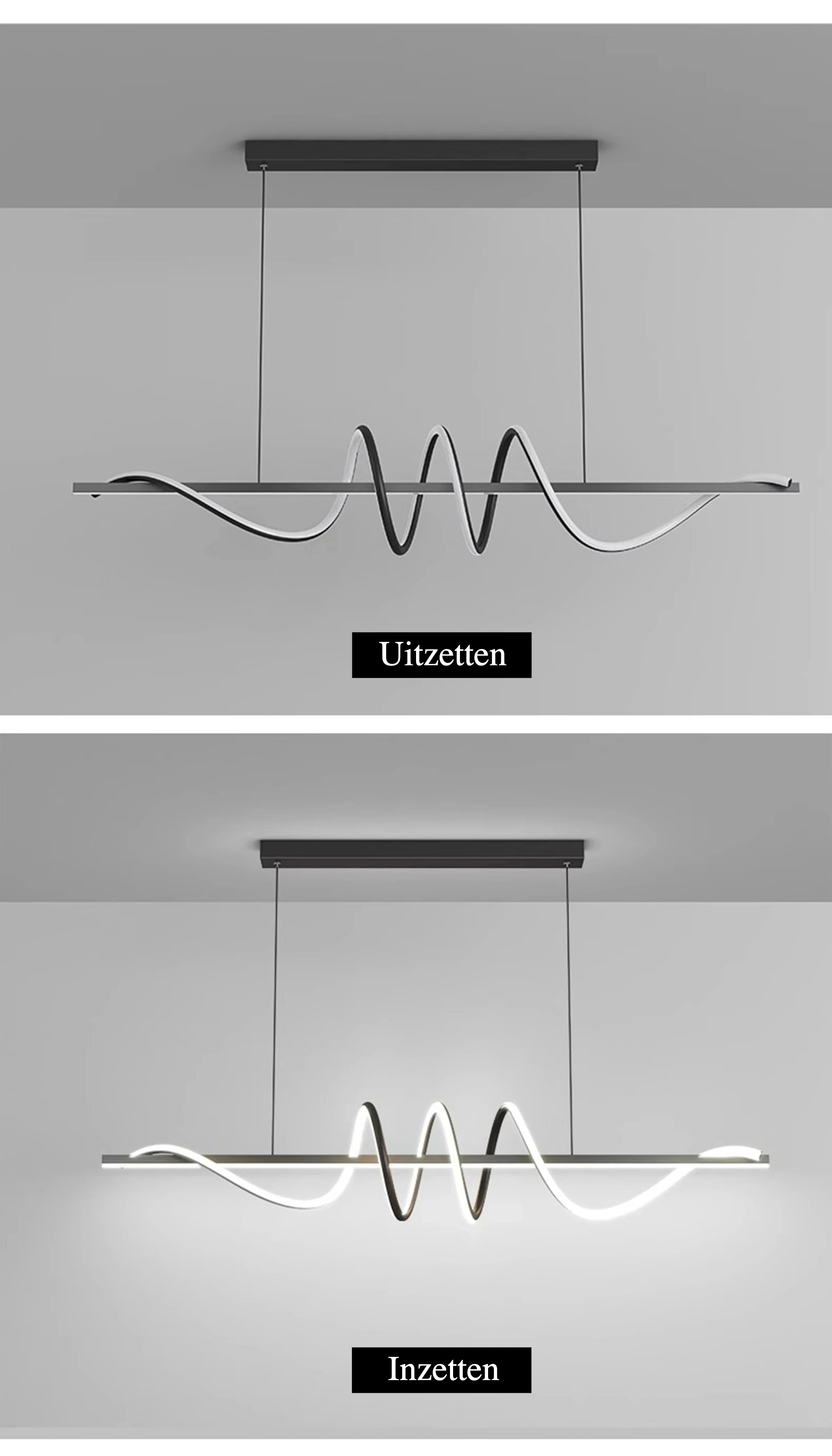 Lampada a sospensione LED dimmerabile moderna