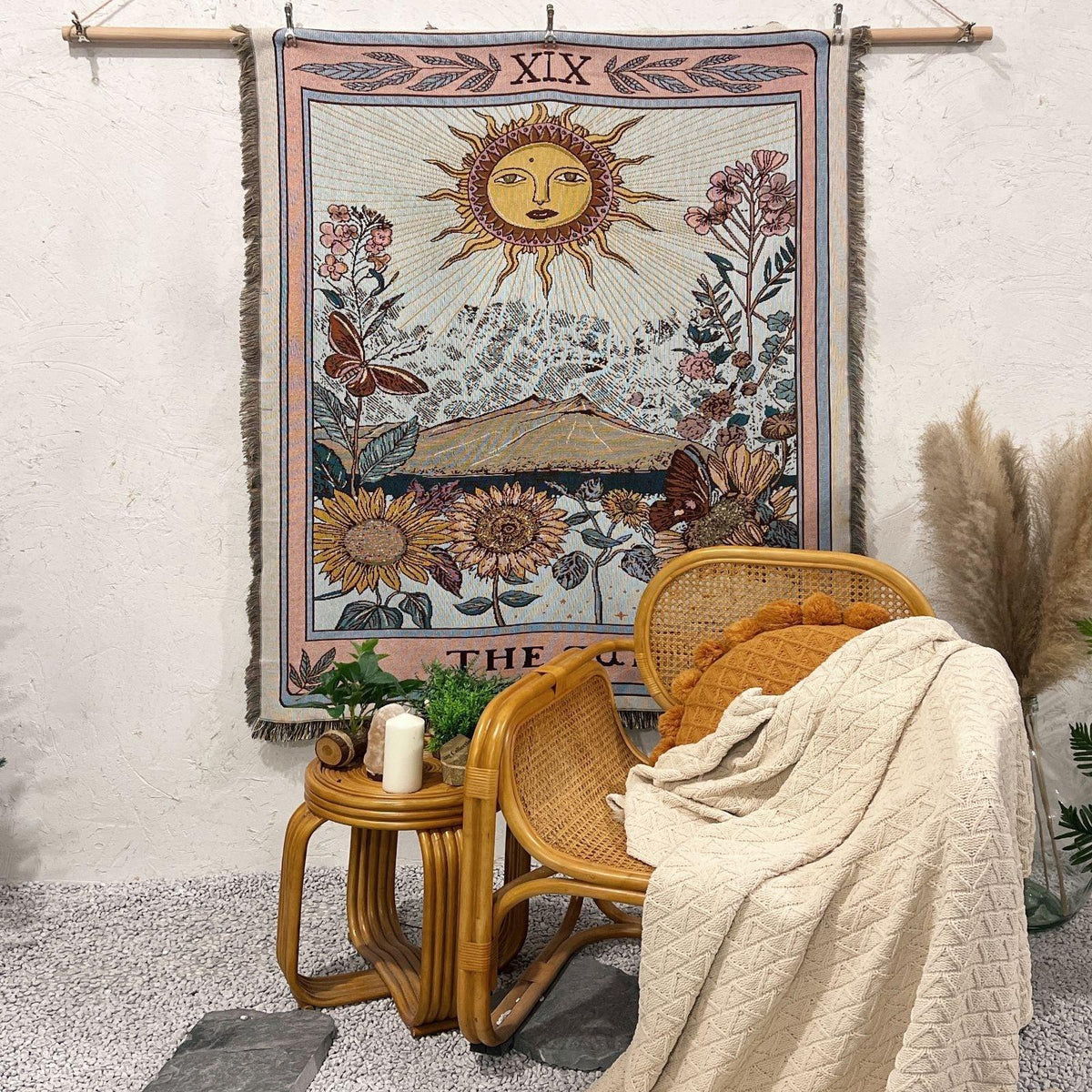 Coperta Woven Mystic Sun