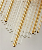 AuriLux Nordic Lampada da Parete in Cristallo