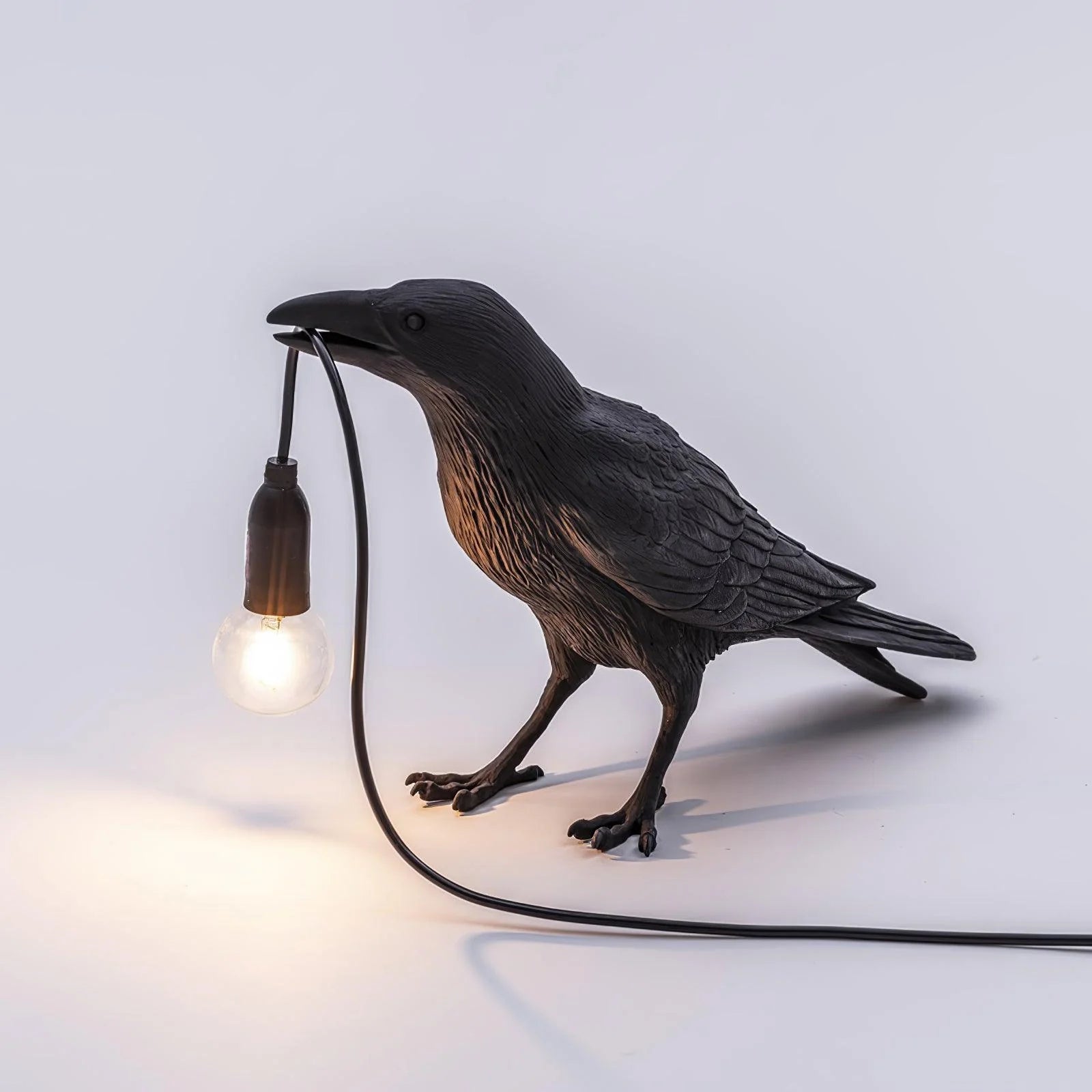 Lampada da Tavolo in Resina Trendy Crow