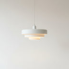 Aetna Scandinavian Triple Layer Disc Colorful Pendant Light