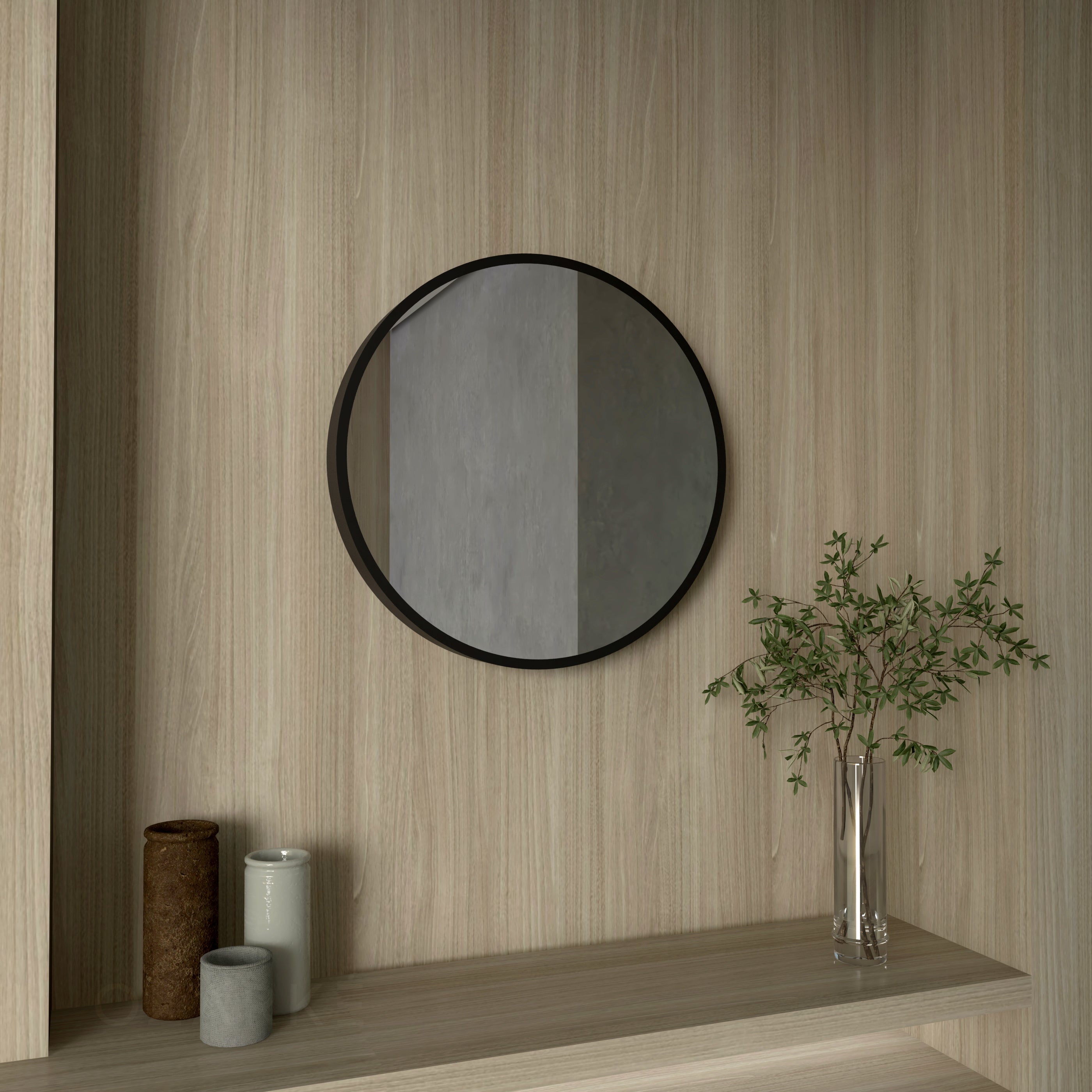 Specchio Circolare 3D con Luce