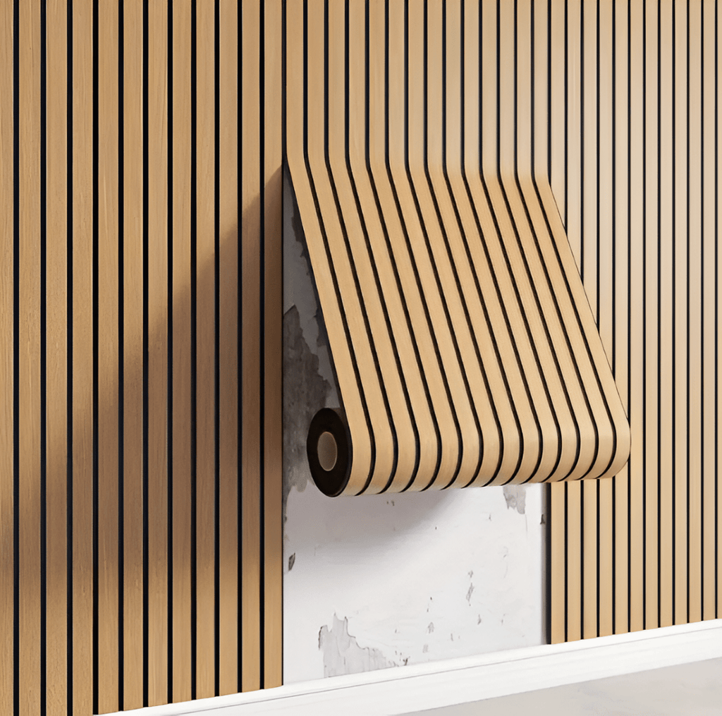 3D AKUPANEL – Pannelli in legno autoadesivi | Design elegante delle pareti in pochi minuti
