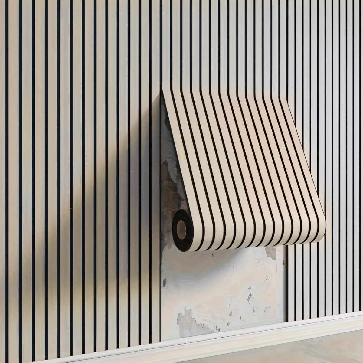 3D AKUPANEL – Pannelli in legno autoadesivi | Design elegante delle pareti in pochi minuti