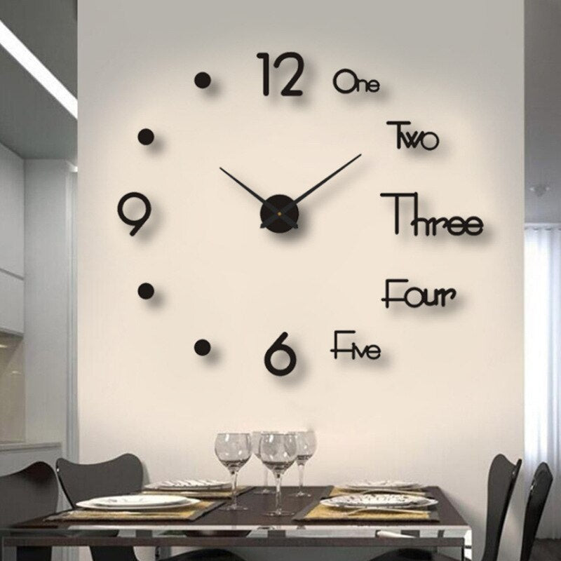Orologio da Parete Creativo 3D