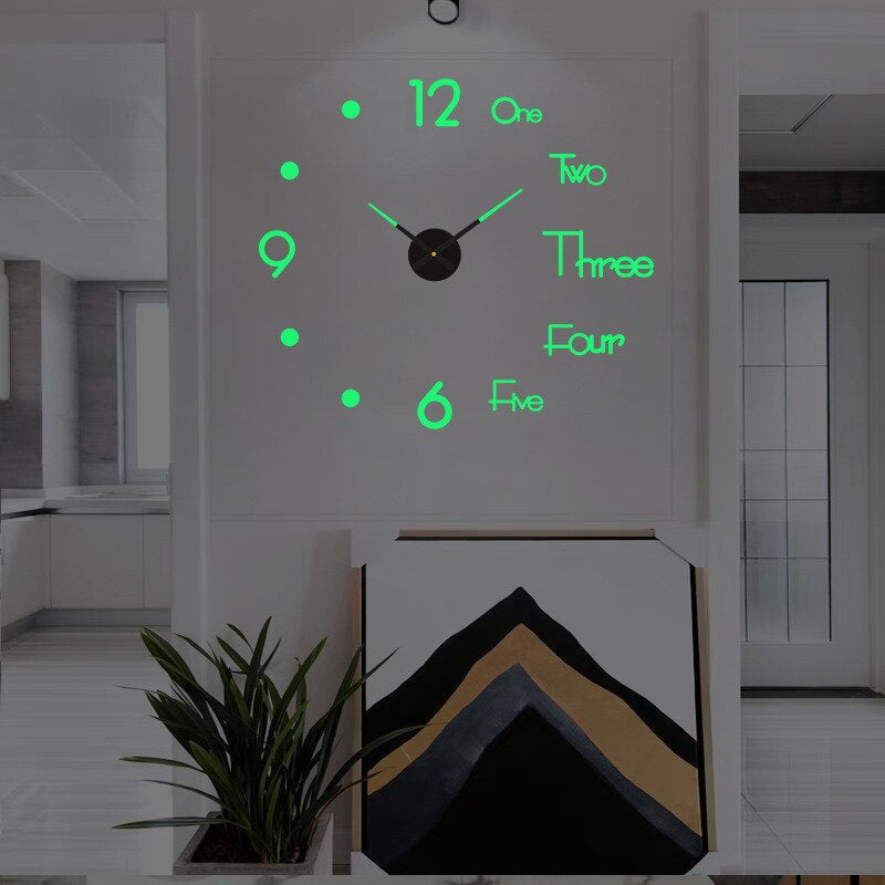 Orologio da Parete Creativo 3D
