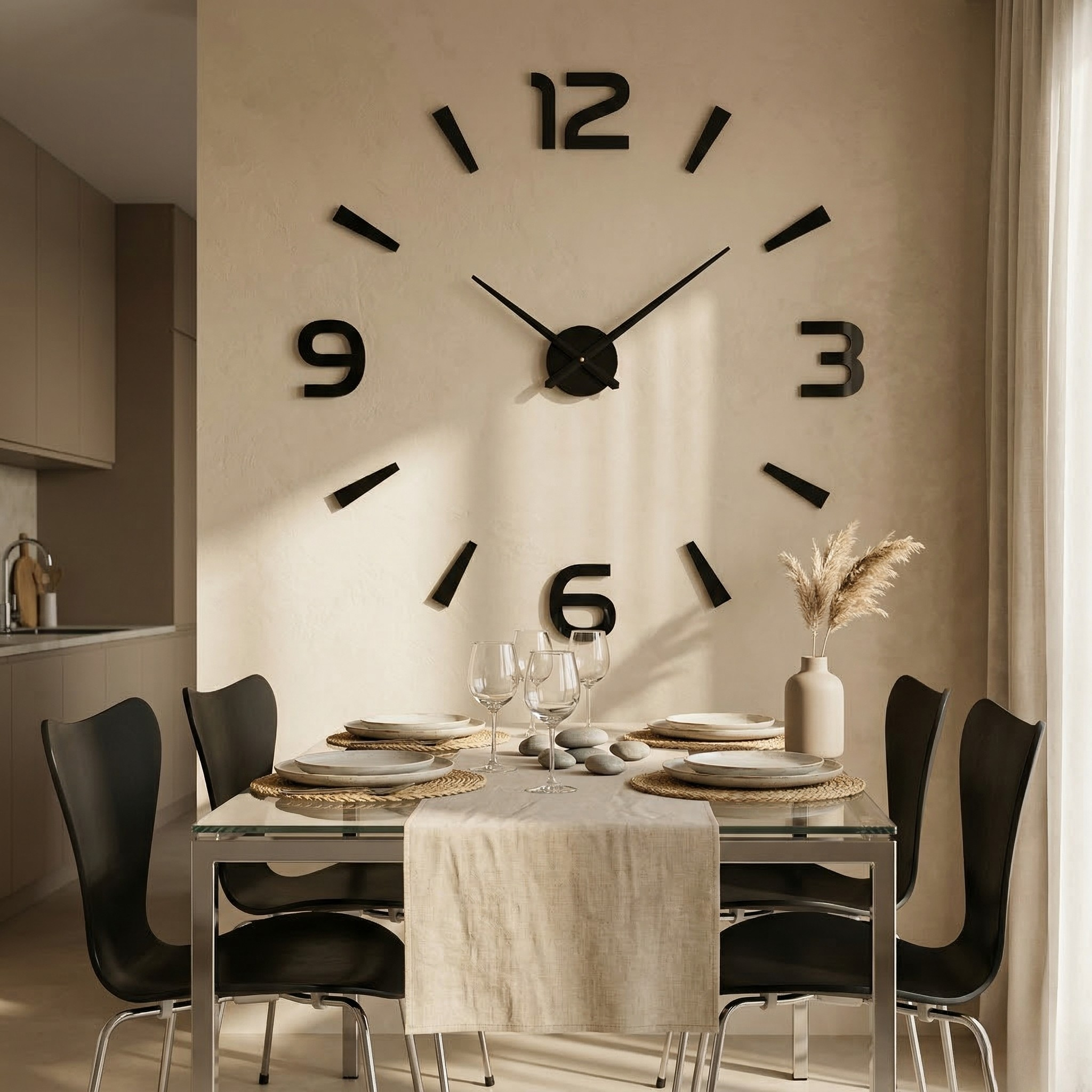 Orologio da Parete Moderno 3D Decorativo Silenzioso