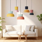 Lampada a sospensione scandinava Lucie Colour Block