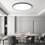 Madeleine | Lampada da soffitto LED rotonda a luce soffusa in design moderno