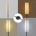 LumiGlow – Lampada da Terra Snella con Paralume Cilindrico per Illuminazione Ambientale Morbida