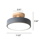 Norida Light - Lampada da soffitto rotonda in design italiano