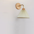 Lampada da Parete Modern Minimalista con Ombra Pieghettata a 1 Luce