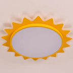 Lampada da soffitto LED a forma di sole creativo