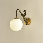 Applique da parete Vintage Rustico Sirena 1 Luce