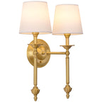 Applique Moderno con Ombrello in Ottone 1/2 Luce