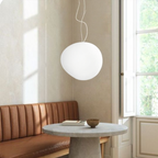 Lampada a Sospensione Nordic White Pebble