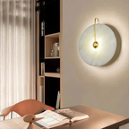 Lampada da Parete in Alabastro Nordico
