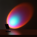 SunsetAura - Elegante lampada ispirata al retro