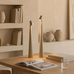 Lampada da Tavolo Design Minimalista Glarefusion