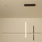 Lampadario a LED lungo minimalista moderno
