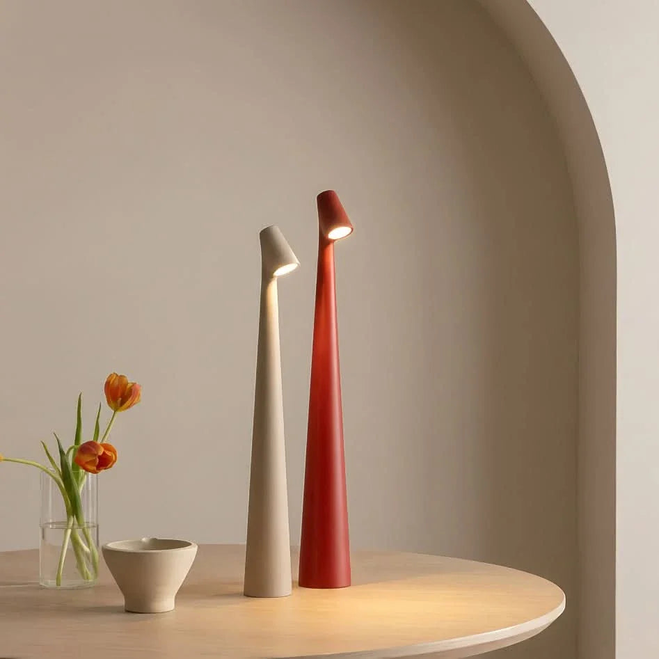 Lampada da Tavolo Design Minimalista Glarefusion