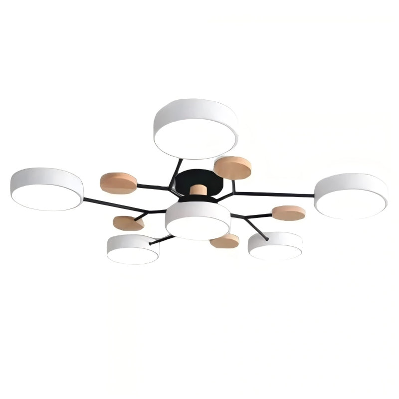 Lampada da soffitto LED circolare in acrilico