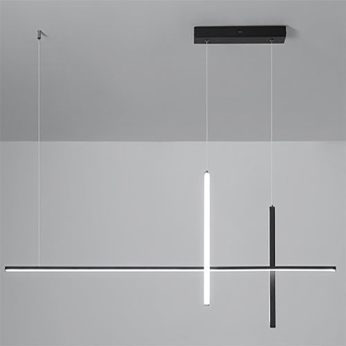 Lampadario a LED lungo minimalista moderno