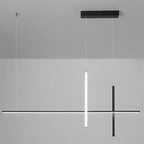 Lampadario a LED lungo minimalista moderno