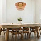 Lampada a Sospensione in Vetro Stile Bauhaus