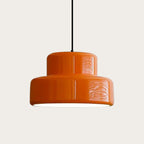 Lampada a Sospensione Arancione Modern Vintage Bauhaus