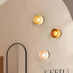 Applique a parete LED 1 luce in acrilico Nordic Dimple