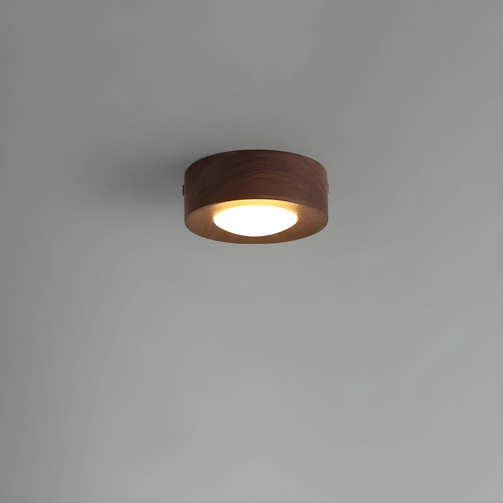 WalnutLume Light – Moderno lampadario a LED in legno di noce