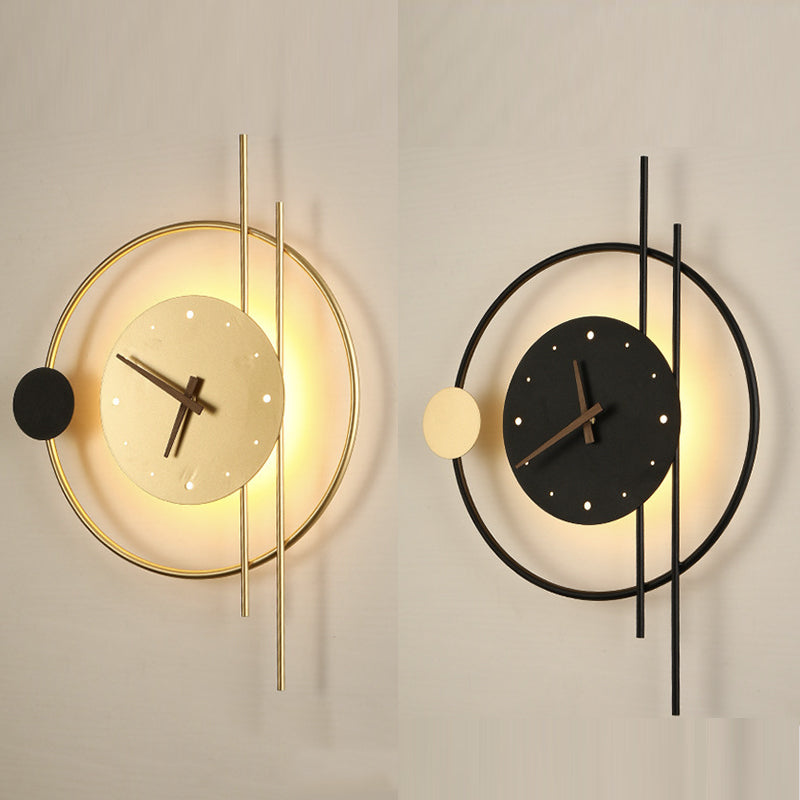 LumiClock - Orologio da parete LED moderno per un'illuminazione elegante