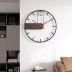 TimeMaster - Orologio da parete moderno con movimento al quarzo silenzioso