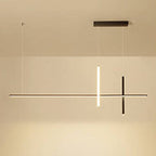 Lampadario a LED lungo minimalista moderno