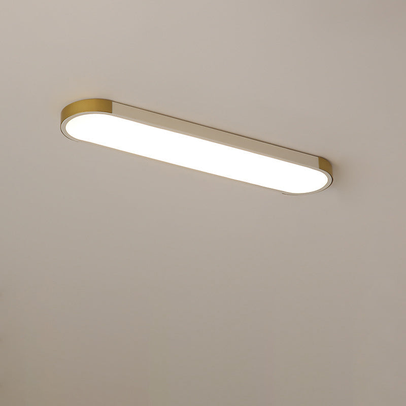 Moderna Lampada da Soffitto LED Flush Mount Rettangolare Minimalista