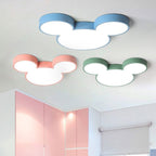 Lampada da soffitto LED a soffitto a cartone di topo creativo contemporaneo per soggiorno e camera da letto