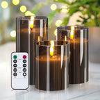 Candele Senza Fiamma Deluxe – Set di 3