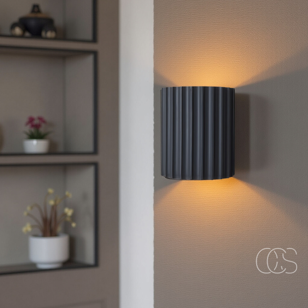 OCS - Lampada da Parete LED Minimalista - Luce Verso Il Basso & Verso L'Alto