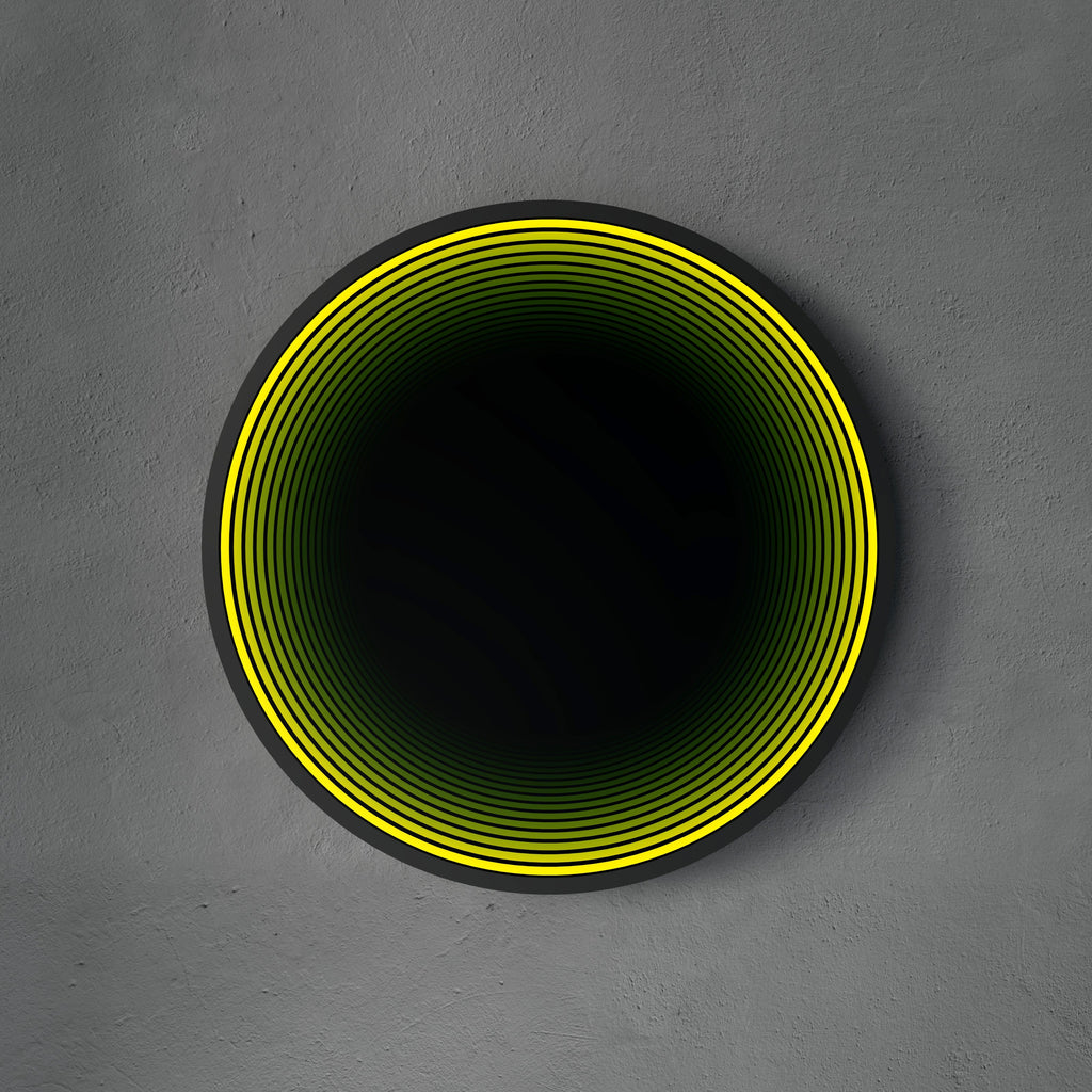 Specchio Circolare 3D con Luce