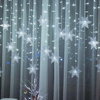 Illuminazione a LED per tende di Natale – Illuminazione decorativa e riutilizzabile per feste