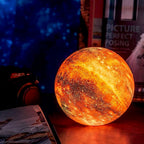 Asteria | Lampada 3D Wireless a Forma di Luna