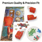 PuzzleJoy Calendario dell'Avvento Puzzle | Unico puzzle da 1000 pezzi per divertimento quotidiano!