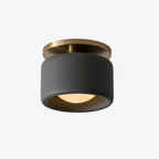 Lampada da soffitto a tamburo in porcellana