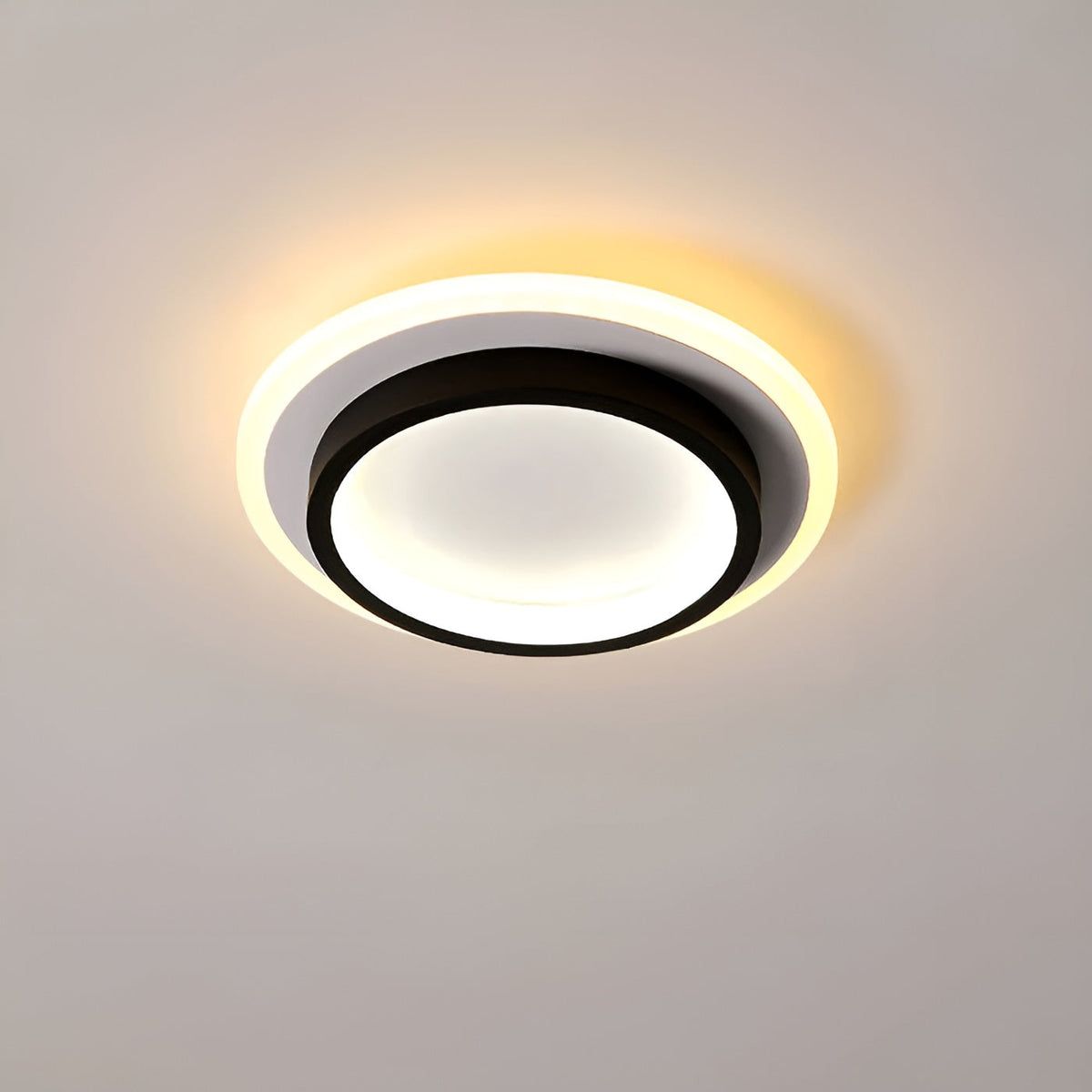 Lampada da soffitto rotonda – Design snodato e moderno | Perfetta per soggiorni e sale da pranzo