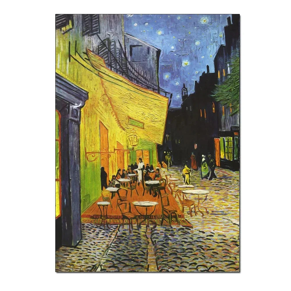 Arte da Parete "Caffè Terrasso di Notte" di Vincent van Gogh