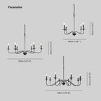 Candelabro in Metallo Retro Vintage Orix