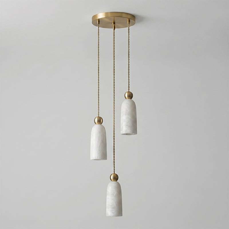 Lampadario in Alabastro Spagnolo